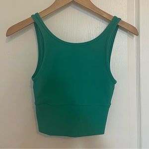 Lululemon Power Pivot Tank *Rib- Size 4, Teal